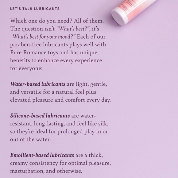 🛌💦😕Dryness? Pure Pleasure Silicone Base Lubricant Works like Magic 🌊🌊😍🥳🙌 - Picture 3 of 15